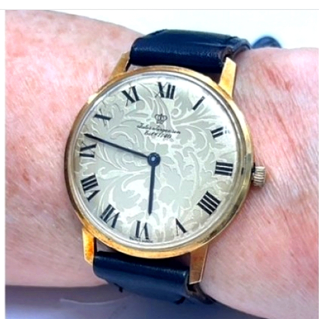 Jules Jurgensen 18k Yellow Gold Mechanical Watch